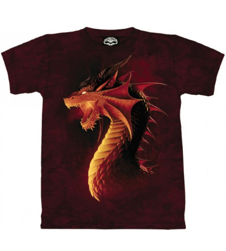 Dragon rouge T-shirt - Skulbone