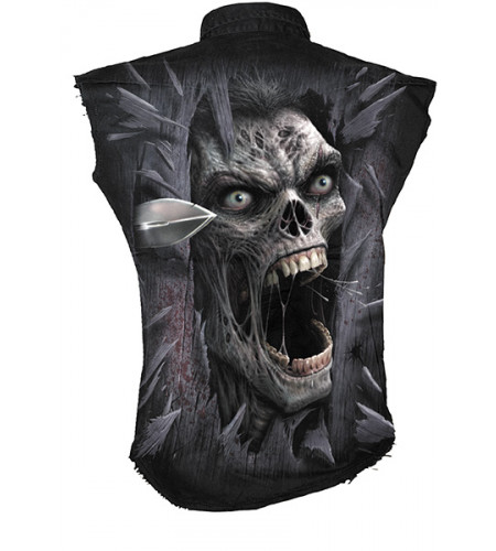 chemise homme gothique zombie