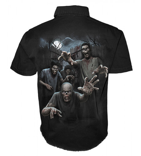 Zombies unleashed - Chemise homme - Spiral