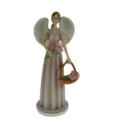 ange fleur statuette angélique