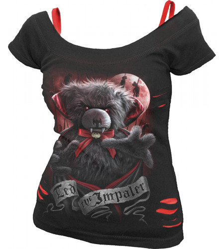Ted the impaler - Tee-shirt femme gothic