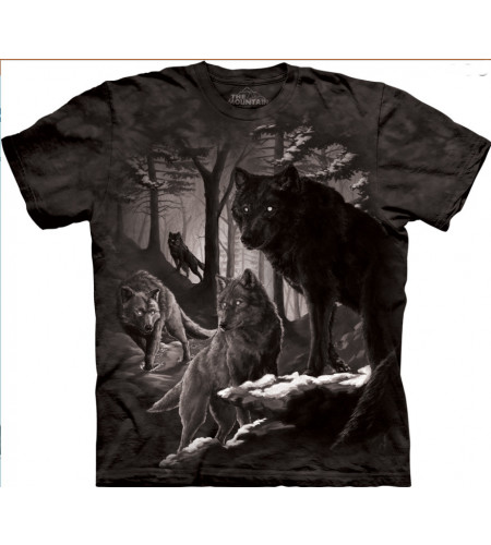 Dire winter - Tee-shirt loups - The Mountain