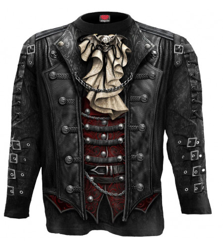 boutique vêtement motif steampunk gothic tee shirt homme