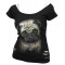 Pug life - T-shirt femme - Chien carlin piercing