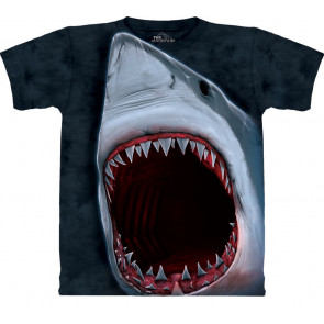 tee shirt the mountain grand requin blanc