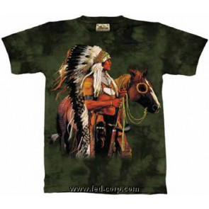 boutique vente tee shirt indien Amérique amérindien guerrier