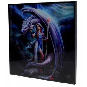 Dragon mage - Déco murale - Anne Stokes - 25x25cm