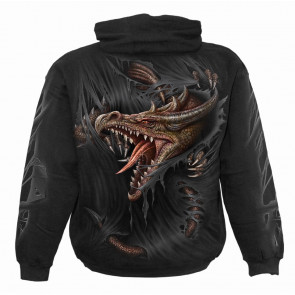Boutique vente vetement enfant sweat shirt motif dragon breaking out