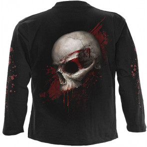 Skull shock - T-shirt homme manches longues