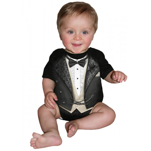 Tuxed Body Bebe Costume Chic Gothic Spiral Boutique