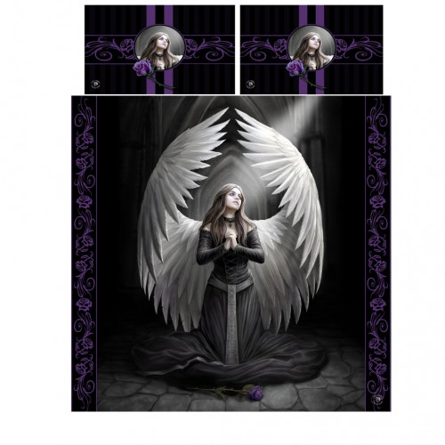 Prayer For The Fallen Housse Couette Ange Gothique Anne Stokes